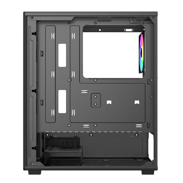 FSP M221-BA/ Midi Tower/ Transpar./ Čierna 