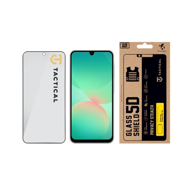Tactical Glass Shield Privacy Stealth 5D sklo pre Samsung Galaxy A27 5G Black 