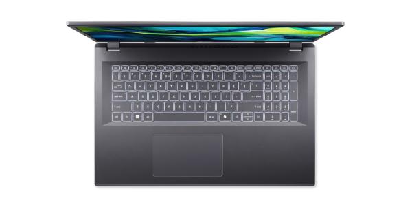 Acer Aspire 17/ A17-51M-55LF/ 5-120U/ 17, 3"/ FHD/ 16GB/ 512GB/ Intel int/ bez OS/ Gray/ 2R 