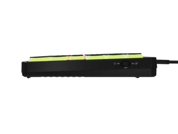 Mechanická herná klávesnica Genesis THOR 430 TKL/ Drôtové USB-A/ US/ Čierna 