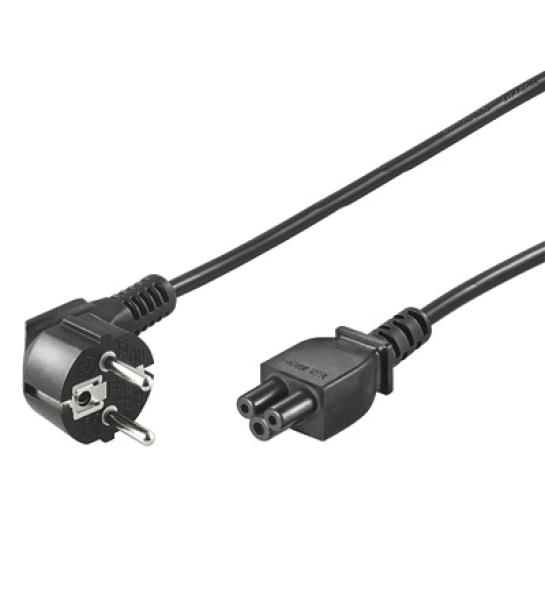 PremiumCord Kábel sieťový 230V k notebooku 2m, trojlístok "Mickey Mouse"