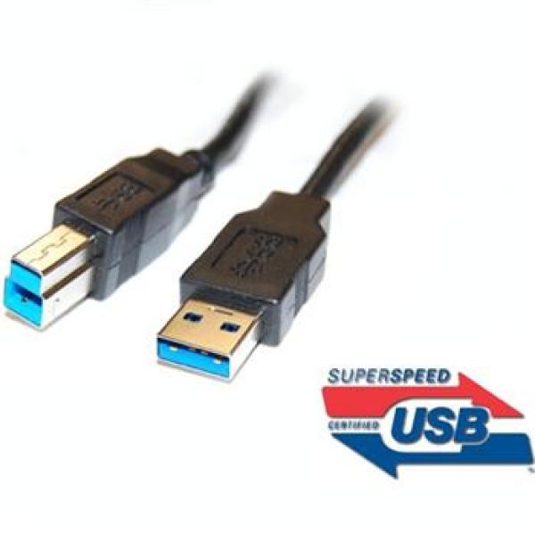 PremiumCord Kábel USB 3.0, A-B, 9pin, 5m