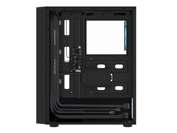 PC skriňa Fury SHOBO SH8F, ARGB, Midi Tower, Čierna 