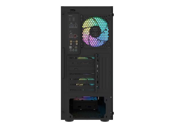 PC skriňa Fury SHOBO SH8F, ARGB, Midi Tower, Čierna 
