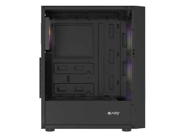 PC skriňa Fury SHOBO SH8F, ARGB, Midi Tower, Čierna 
