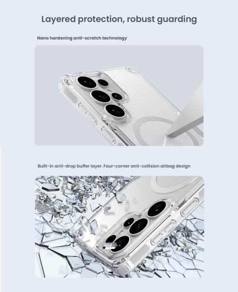 Nillkin Nature TPU PRO Magnetic Kryt pre Samsung Galaxy S26 Ultra Transparent 