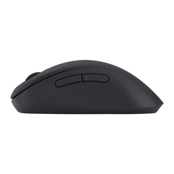 ASUS Wireless Mouse MD102/ Kancelárska/ Optická/ Pre pravákov/ 1 600 DPI/ USB+BT/ Šedá 