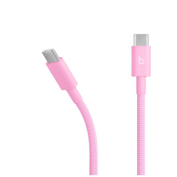 Beats USB-C / USB-C Woven Cable (1.5m) - Power Pink 