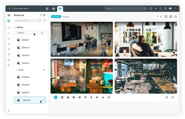 VIGI cloud VMS 1 basic license for a camera 