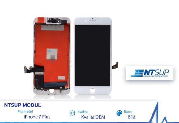 NTSUP LCD modul iPhone 7 PLUS bílý kvalita B