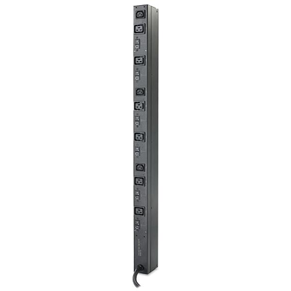 APC Rack PDU,  Basic,  ZeroU,  22kW,  400V,  (6)C19 a (3)C13,  IEC-309 32A 3P+N+PE 1.83m