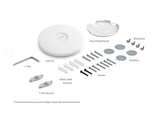 TP-Link EAP727 BE5000 Wi-Fi 7 Access Point 