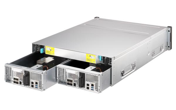 QNAP ES1686Adc-2142IT-128G (Duálny radič, 2x Xeon, 2x 64GB RAM, 16x 3, 5"/ 2, 5" SAS & U.2/ U.3) 