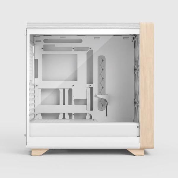 Fractal Design Summit Chalk White TG Clear Tint 