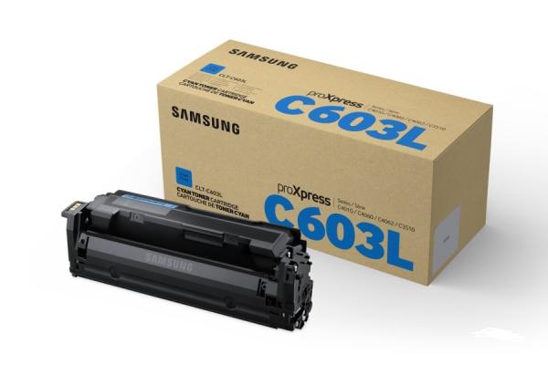 SAMSUNG CLT-C603L High Yield Cyan Toner Cartridge