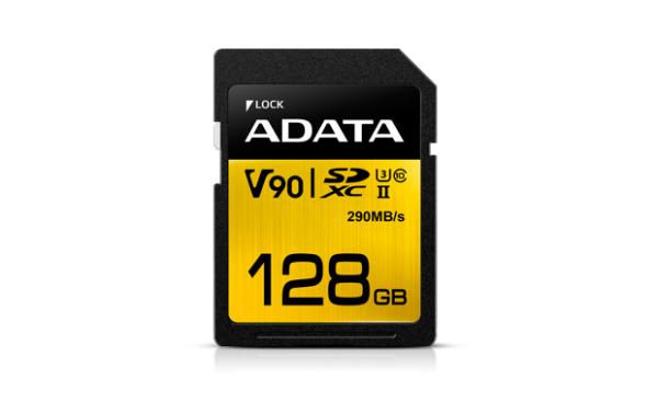 Adata/ SDXC/ 128GB/ 290MBps/ UHS-II U3 ??/ Class 10