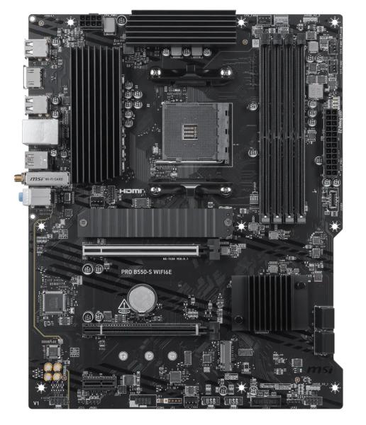 MSI PRO B550-S WIFI6E/ AM4/ ATX 