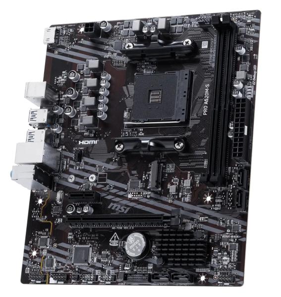 MSI PRO A520M-S/ AM4/ mATX 