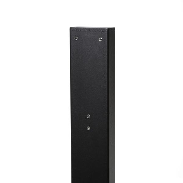 Platinet univerzálny stojan PEVSTAND pre Wallboxy, pozink, držiak kábla, 120cm, čierna 