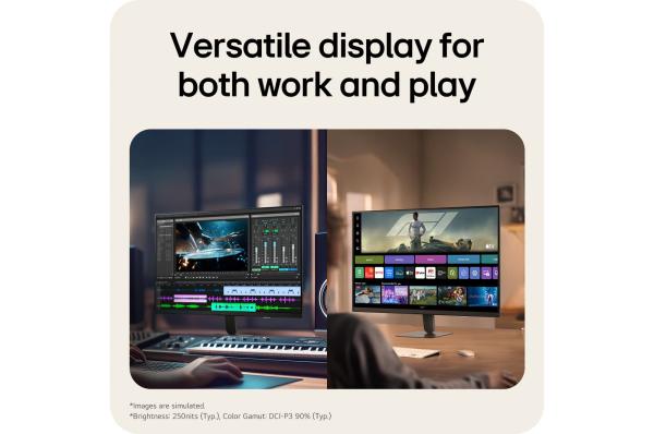 LG/ 32U701SB-B/ 31, 5"/ VA/ 4K UHD/ 60Hz/ 5ms/ Čierna/ 2R 