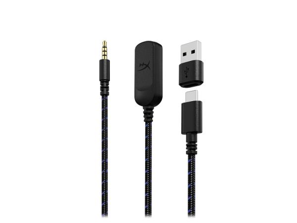 HyperX Cloud III/ ANC/ Jack/ Čierna/ Modrá 