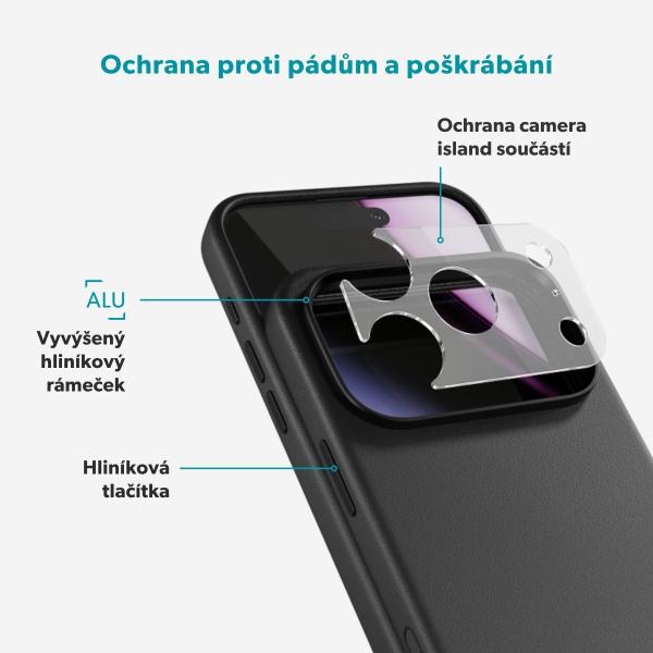 Epico Leather Mag+ Case iPhone 17 Pro/ 18 Pro čierna 
