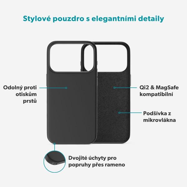 Epico Silicone Mag+ Case iPhone 17 Pro Max/ 18 Pro Max čierna 
