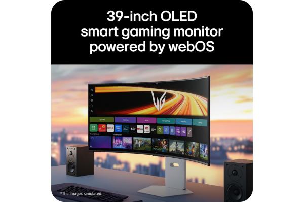 LG UltraGear/ 39GX90SB-W/ 39"/ OLED/ UWQHD/ 240Hz/ 0, 03ms/ Biela/ 2R 