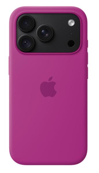 iPhone 18 Pre Silicone Case with MS - Magenta 