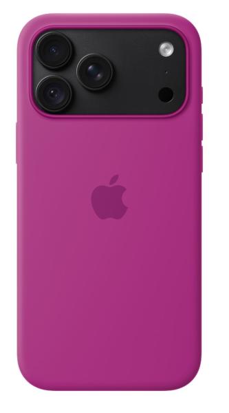 iPhone 18 Pre Max Silicone Case with MS - Magenta 