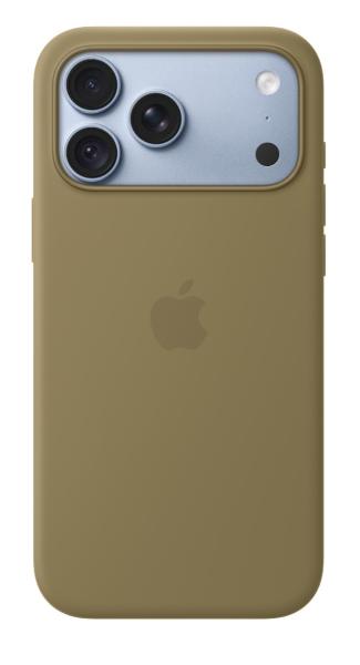 iPhone 18 Pre Max Silicone Case with MS - Olive 