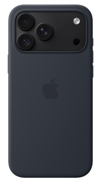 iPhone 18 Pre Max Silicone Case with MS - N.Blue 