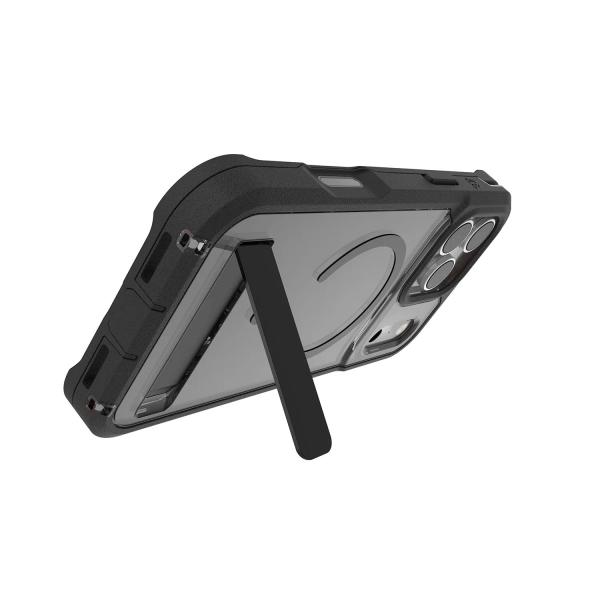 Case Rainier Snap Kickstand Apple iPhone 18 Pro Max / 17 Pro Max - Smoke Black 