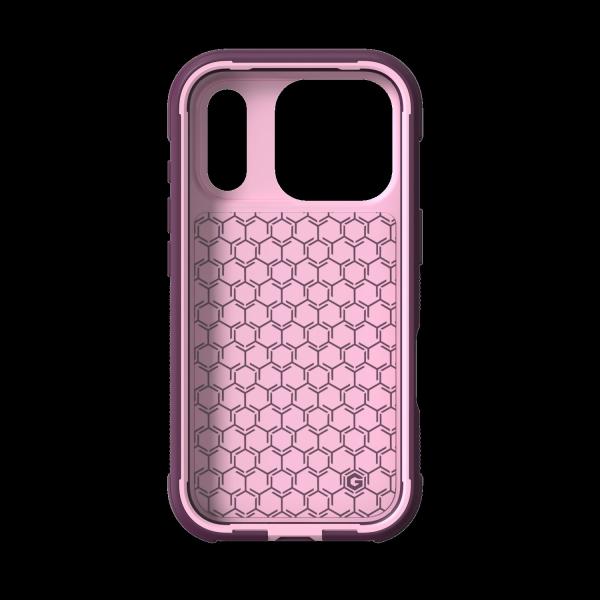 Case Teton Snap with Kickstand and Holster pre Apple iPhone 18 Pro / 17 Pro - Aubergine 