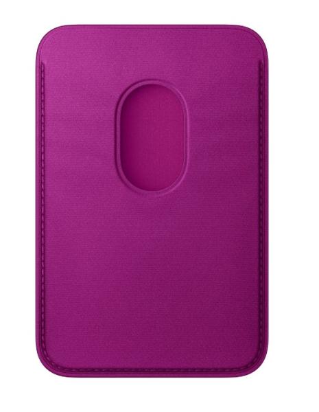 iPhone FineWoven Wallet with MS - Magenta 