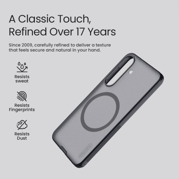 Nillkin Super Frosted PRO Magnetic Zadný Kryt pre Samsung Galaxy S26 FE Black 
