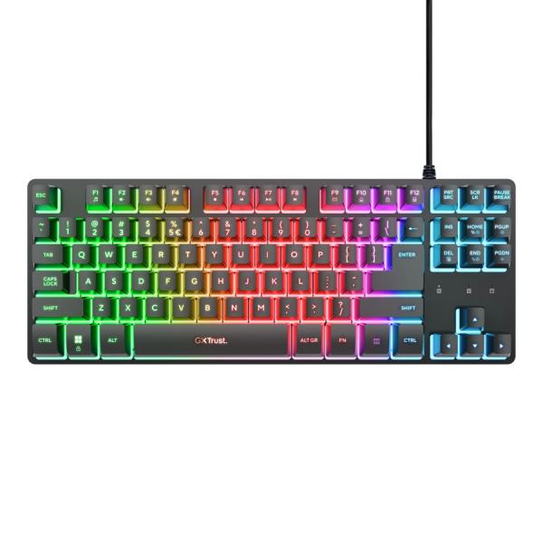 TRUST GXT833 THADO TKL KEYBOARD US 