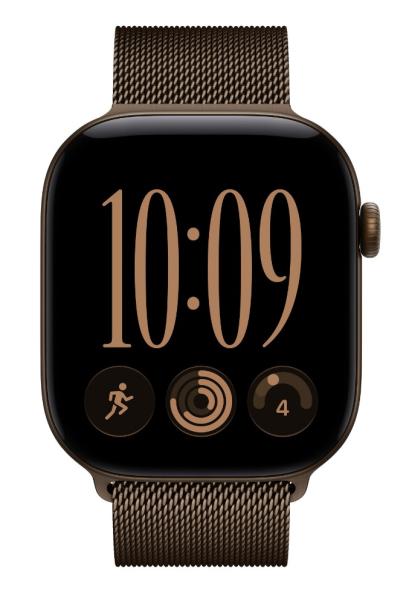 Watch Acc/ 46/ Dark Bronze Milanese Loop - S/ M 