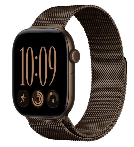 Watch Acc/ 46/ Dark Bronze Milanese Loop - M/ L 