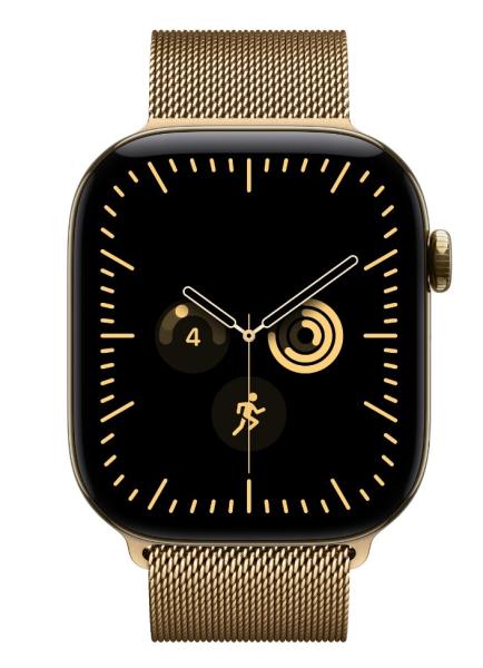 Watch Acc/ 46/ Radiant Gold Milanese Loop - M/ L 