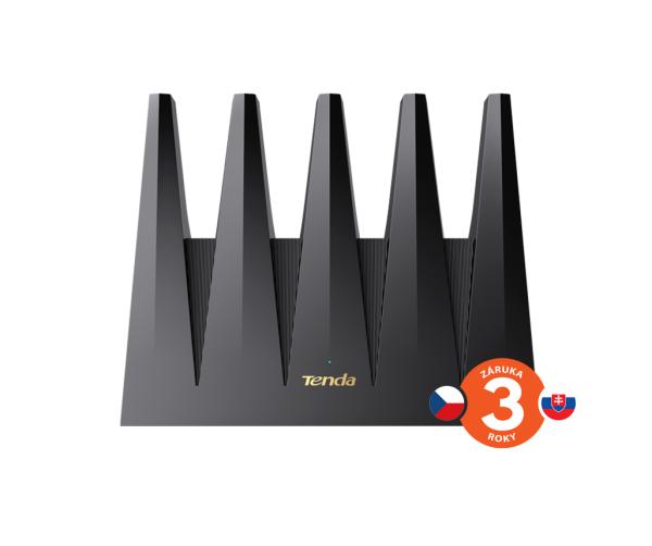 Tenda BE12 Pro BE7200 WiFi 7 Mesh Router, 2x 2.5G WAN/ LAN, 3x 1G WAN/ LAN, 7141 Mb/ s, NFC, VPN 