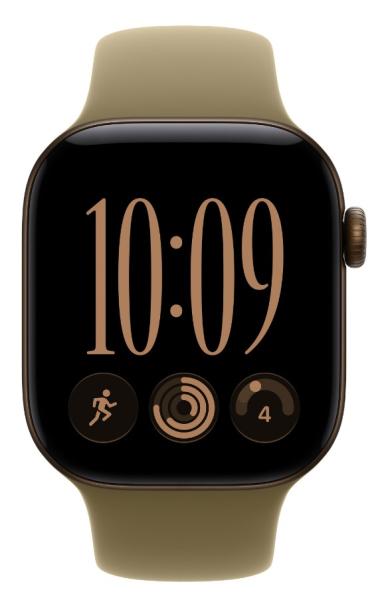 Watch Acc/ 42/ Olive Sport Band - S/ M 