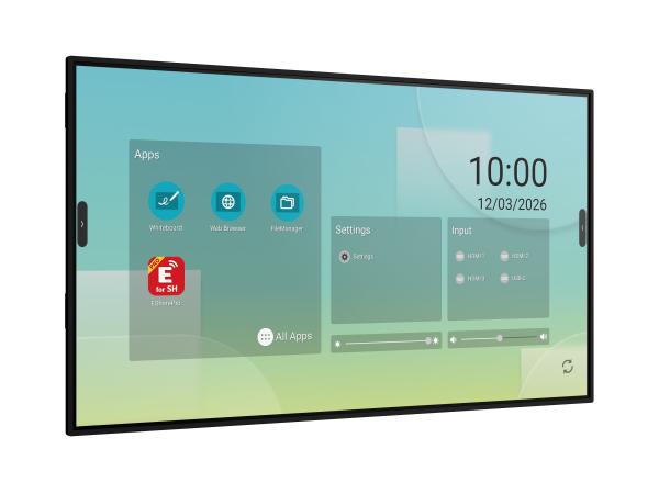 65" LED SHARP LB653, 3840x2160, 18/ 7, 500cd, IR 