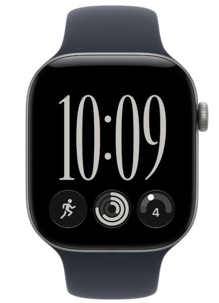 Watch Acc/ 46/ Navy Blue Sport Band - S/ M 