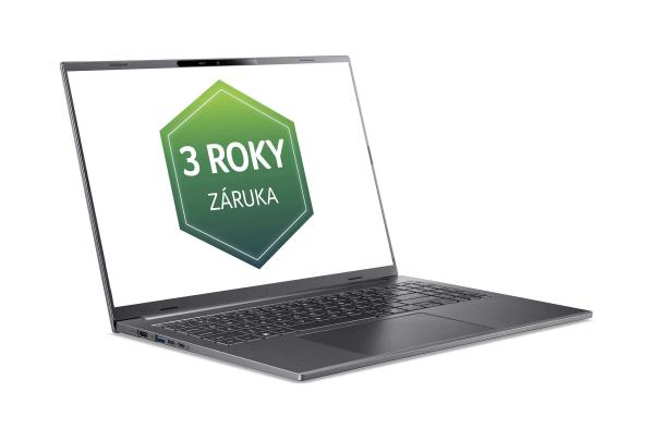 Acer Aspire 16/ A16-61M-R6X8/ AI5-330/ 16"/ WUXGA/ 16GB/ 512GB/ AMD int/ W11H/ Gray/ 2R 
