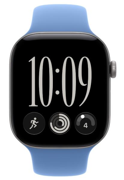 Watch Acc/ 46/ Wildfl.Blue Sport Band - M/ L 