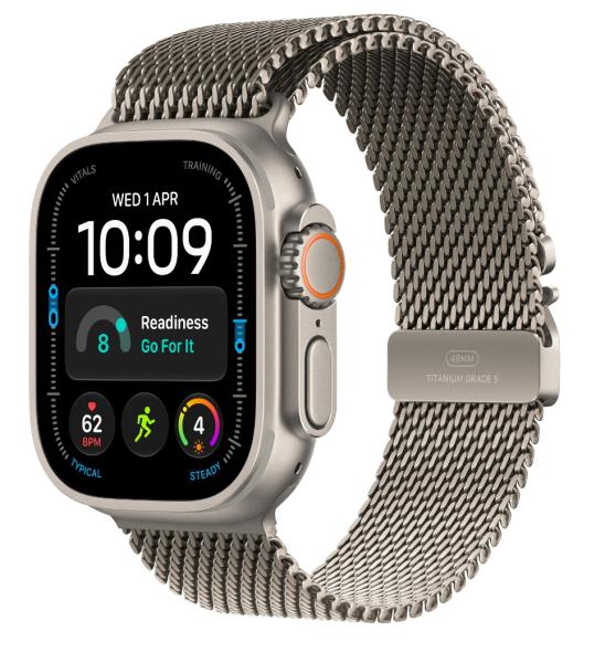 Watch Acc/ 49/ Natural Titan.Milanese Loop - S 