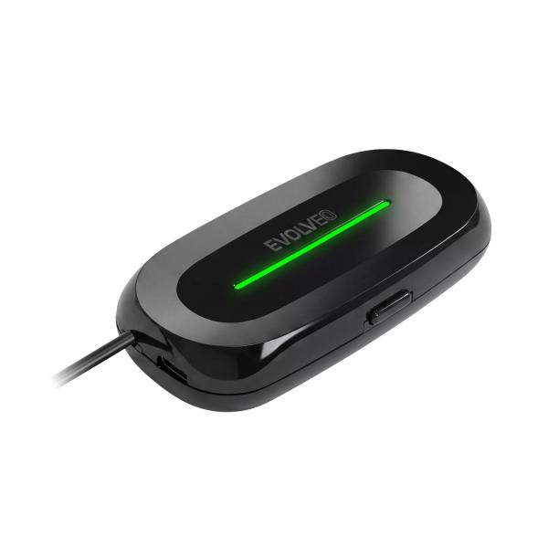 EVOLVEO Amp 2, šikovný antenný zosilňovač FM/ DAB+/ DVB-T2, filter LTE/ 4G/ 5G 