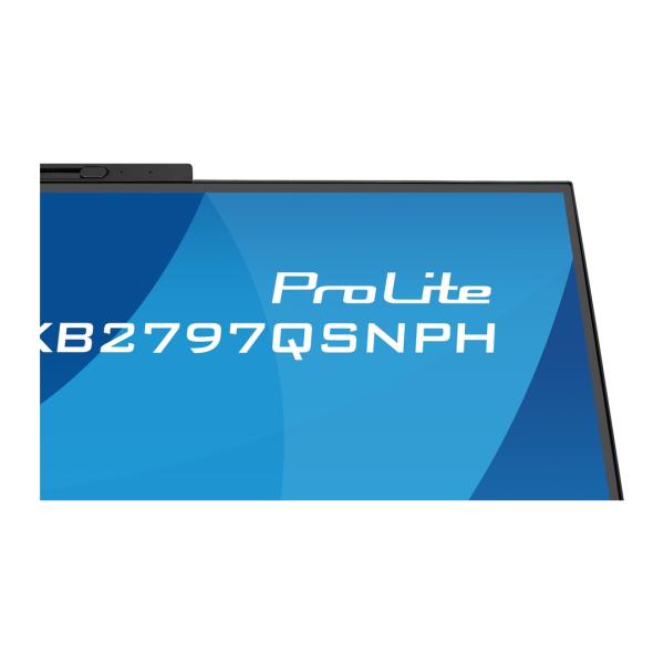 27" iiyama XB2797QSNPH-B1: IPS, QHD, USB-dock, cam 