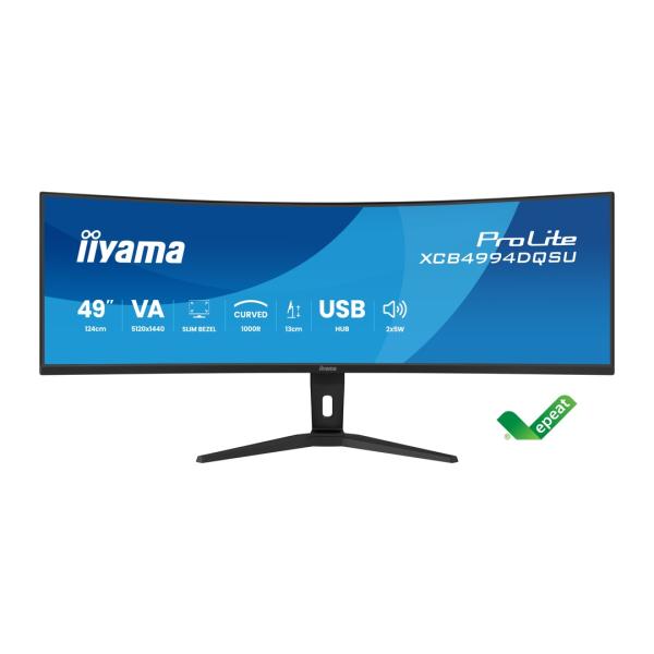 49" iiyama XCB4994DQSU-B1:VA, DQHD, HAS 